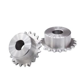 ترس ترس محرك فولاذي شديد التحمل 15-30 سن 04C سلسلة تروس فولاذية تتحمل 6 مم 8 مم 25 ساعة محرك عجلة ضرس صناعي (18 سنًا (تجويف 6 مم)) in Kuwait