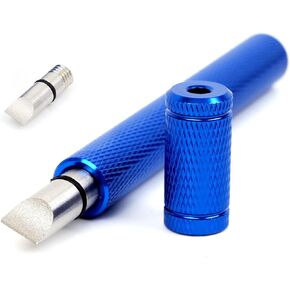 منظف ​​نادي الجولف، مبراة الأخدود مع طرف مبراة احتياطية، ملحقات حقيبة الجولف الأساسية للرجال باللون الأزرق in Kuwait