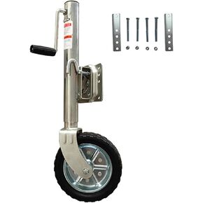 Swivelling Trailer Jockey Wheel Load Capacity 680Kg Jockey Wheel 254X80Mm Side Rocker Automatic Trailer Jockey Wheel Robust and Adjustable Jockey Wheel with Cl,A in Kuwait