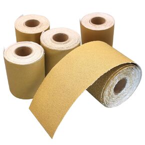 2-3/4 Inch Longboard Sandpaper Roll, Total 25 Yards Hook and Loop Sanding Paper 80 120 180 220 320 Grit, Continuous Rolls for Automotive, Woodworking and Hand Sanding Blocks in Kuwait