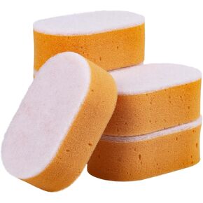 6 عبوات من إسفنجات الصنفرة الرطبة للجدران الجافة، كتل صنفرة كبيرة قابلة للغسل وقابلة لإعادة الاستخدام للجدران الجافة، إسفنجة للتحكم في الغبار للتنعيم والتشطيب وإعداد السطح، 5.5 × 4.5 × 3.1 بوصة in Kuwait
