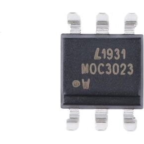 MOC3023 MOC3023S-TA1 SMD-6 MOC3023S 3023 SMD6 Triac Output Photocoupler Chip IC 5/10Pcs(5 Pieces) in Kuwait