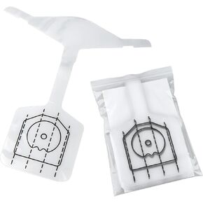 100Pcs Disposable CPR Face Shield Infant Manikin Lung Bags, Compatible with Prestan Professional & Ultralite Infant Manikins, Ideal Replacement Lung Bags for CPR & EFR Training Manikins in Kuwait