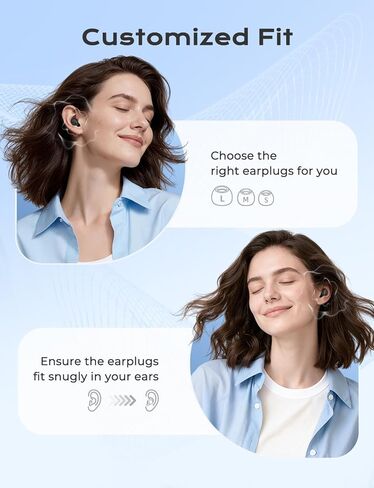 سدادات أذن للحفلات الموسيقية، سدادات أذن عازلة للضوضاء 45 ديسيبل مع 3 أطراف أذن وحافظة واحدة، سدادات أذن عالية الدقة لحماية السمع للحفلات الموسيقية والتركيز على الطائرة وما إلى ذلك in Kuwait