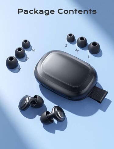 سدادات أذن للحفلات الموسيقية، سدادات أذن عازلة للضوضاء 45 ديسيبل مع 3 أطراف أذن وحافظة واحدة، سدادات أذن عالية الدقة لحماية السمع للحفلات الموسيقية والتركيز على الطائرة وما إلى ذلك in Kuwait