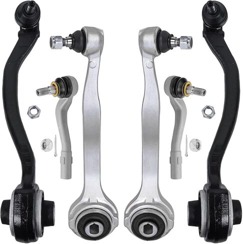 Detroit Axle - Front 6pc Control Arms Kit for 2005-2009 Chevy Equinox Pontiac Torrent, 2002-2007 Saturn Vue, 2 Lower Control Arms w/Ball Joints 2 Outer Tie Rods 2 Sway Bars Replacement in Saudi Arabia