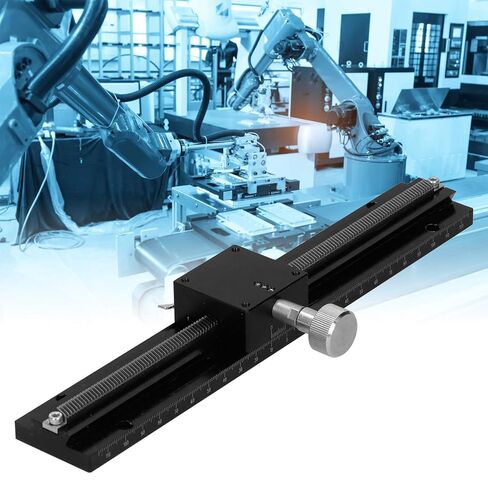 High Precision Linear Stage Manual Sliding Table Aluminum Alloy SPLWX40 250 for Optical Equipment Semiconductor Manufacturing Measuring Devices in Saudi Arabia