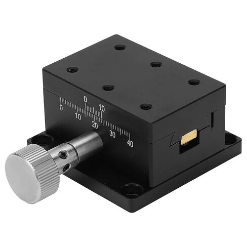 SPX40 60 X Axes Linear Stage Manual Sliding Table Aluminum Alloy High Precision Fine Tuning Platform for Optical Equipment Semiconductor Manufacturing Measuring Devices 40x6 in Saudi Arabia