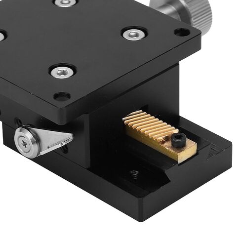 SPX40 60 X Axes Linear Stage Manual Sliding Table Aluminum Alloy High Precision Fine Tuning Platform for Optical Equipment Semiconductor Manufacturing Measuring Devices 40x6 in Saudi Arabia