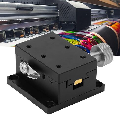 SPX40 60 X Axes Linear Stage Manual Sliding Table Aluminum Alloy High Precision Fine Tuning Platform for Optical Equipment Semiconductor Manufacturing Measuring Devices 40x6 in Saudi Arabia