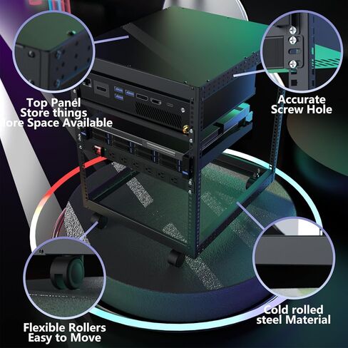 Cablegeeker 12U خادم الخادم حاكم الحائط الحائط الحائط ، ويشمل الباب القابل للقفل والألواح الجانبية القابلة للإزالة ، وربع خادم 19 بوصة 23.6 "العمق (600 مم) ، ويتناسب مع كل ما تبذلونه من تكنولوجيا المعلومات و AV الخاص بك in Kuwait
