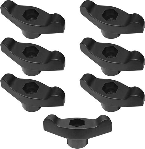 7pieces Lawns Mower Knob Wing Knob Set Knob Wing Equipment Knob Attachments Suitable for Various in Saudi Arabia