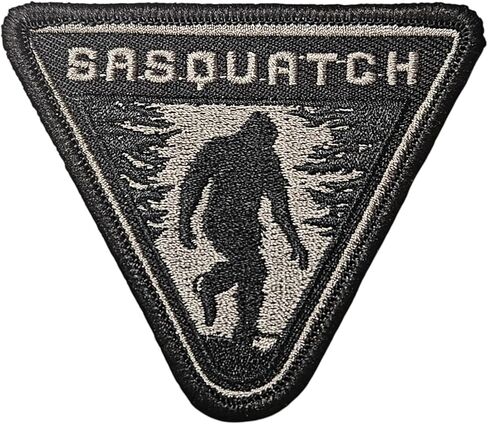 Ford Bronco Sasquatch Logo Embroidered Patch 3 inch x 2.5 inch | Heat Seal Patch for Clothes, Jean Jacket, Black Backpack, Hat, Jackets, and More in Kuwait