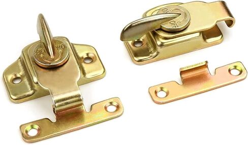 Detachable Folding Butt Hinges Door Ball Bearing Hinge,2 PCS Dining Table Locks,Metal Padlocks & Hasps Connector Cabinet Button(6 Pieces) in Saudi Arabia