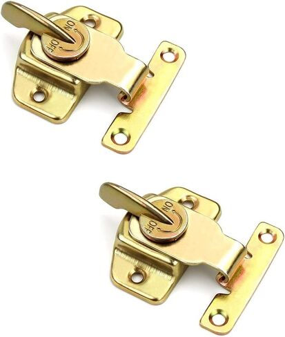Detachable Folding Butt Hinges Door Ball Bearing Hinge,2 PCS Dining Table Locks,Metal Padlocks & Hasps Connector Cabinet Button(6 Pieces) in Saudi Arabia