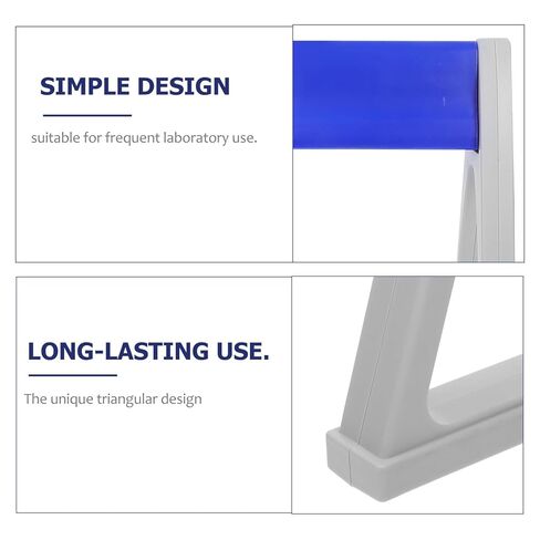 حامل حامل ماصات بلاستيكي مثلث من NOLITOY لمنظم تخزين ماصات متعددة للمختبر متوافق مع الماصات الدقيقة لاستخدام مختبر الطلاب والمعلمين in Saudi Arabia
