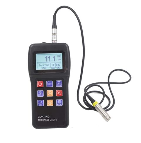 مقياس سمك الطلاء مع 2 مسبار N وشاشة LCD من النوع NF نطاق القياس من 0 إلى 1250 ميكرومتر in Saudi Arabia