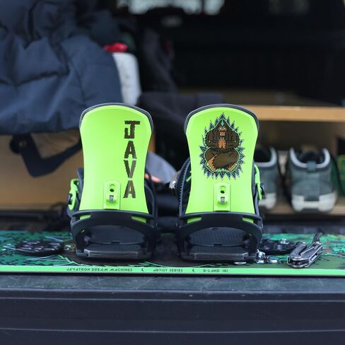 Snowboard Binding - Java Snowboards/Fuzz Pedal Binding/Gallery Edition - Bigfoot (Large) in Kuwait