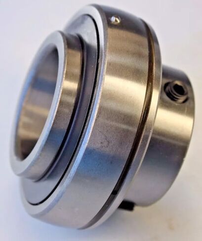 UC206-19 Replacement Insert Bearing 1-3/16" Bore Spherical OD w/Set Screws Re-lube in Kuwait