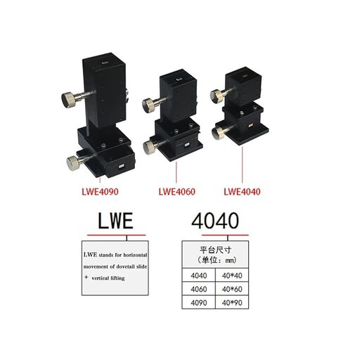 XZ محور LWE4040 40*40 تتوافق الأخدود دليل مقبض عالي الدقة ضبط الشريحة in Saudi Arabia