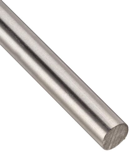 قضيب مستدير من الفولاذ المقاوم للصدأ 303، تشطيب غير مصقول (مطحنة)، مُصلب، AMS 5640/ASTM A582/AMS QQ-S 764، قطر 0.5 بوصة، طول 36 بوصة، OnlineMetals in Saudi Arabia