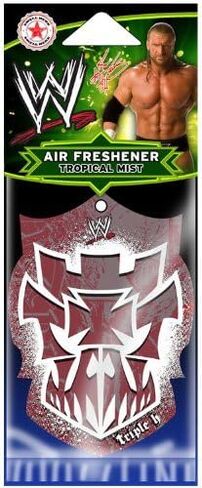 WWE - AIR FRESHENER - Triple H -WWE-King Of Kings-LICENSED NEW IN PACK-sealed in Saudi Arabia