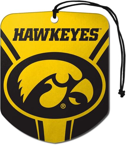 FANMATS University of Iowa Air Freshener 2-pk 2.75" x 3.5" -"Hawkeye Logo & Wordmark2 in Saudi Arabia