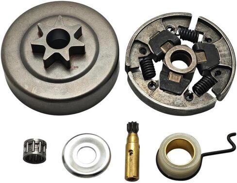 Clutch Drum Worm Gear Kit 325 Inch 7T Compatible With 017 018 MS170 MS180 170 180 021 023 025 MS210 MS230 MS250 Chainsaw in Kuwait