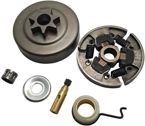 Clutch Drum Worm Gear Kit 325 Inch 7T Compatible With 017 018 MS170 MS180 170 180 021 023 025 MS210 MS230 MS250 Chainsaw in Kuwait