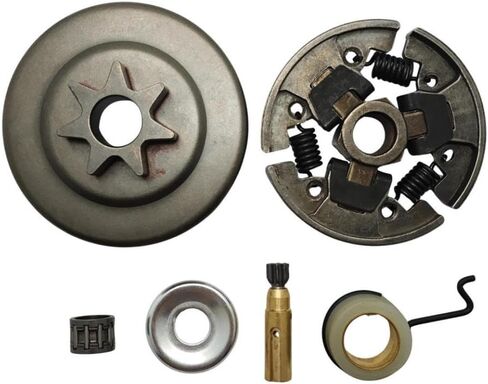 Clutch Drum Worm Gear Kit 325 Inch 7T Compatible With 017 018 MS170 MS180 170 180 021 023 025 MS210 MS230 MS250 Chainsaw in Kuwait