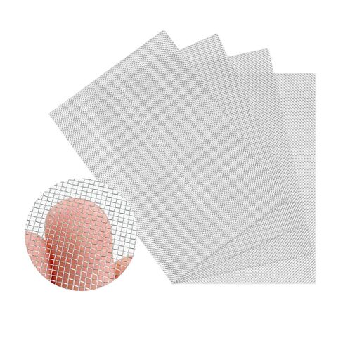 5 Pack 304 Wire Mesh Screen,11.8"X8.2" Heat-Resisting Metal Mesh, 20 Mesh Stainless Steel Mesh,Durable and Rustproof for Ventilation, Filtration, and Pest Filters in Saudi Arabia