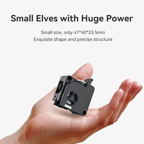 for Creality K2 Extruder Upgrade K2 Plus Extruder Front Cover Kit for Creality K2 Pro Parts Built-in Filament Break Sensor High-Hardness Dual Gears for Smooth Feeding, Force Up to 80N in Kuwait