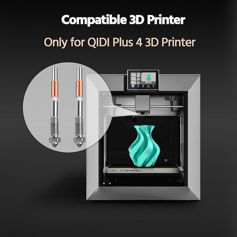 0.4 مم 0.6 مم Plus4 فوهة ثنائية المعدن لـ QIDI، فوهة Hotend الطارد المتداخلة سريعة التبديل لـ QIDI Plus 4 in Kuwait