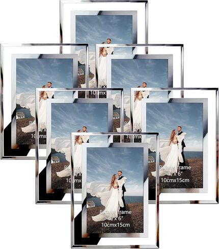 PETAFLOP 8x10 Picture Frame Glass Frames for 8 by 10 Pictures, Tabletop Display Vertically or Horizontally in Kuwait