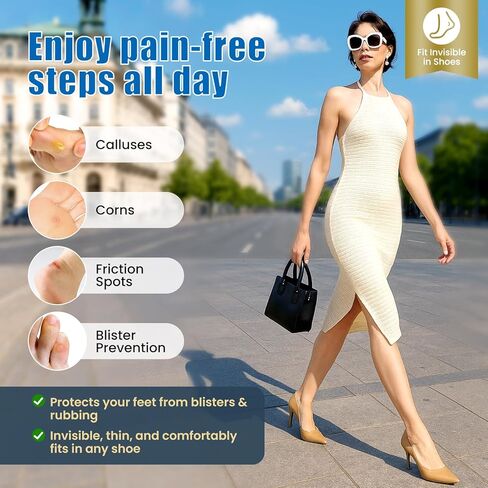 Moleskin Tape - 1in x 16ft Blister Prevention Tape for Feet - Thin Moleskin Pads for Blisters - Waterproof Hypoallergenic Athletic Tape for Running, Hiking, Walking - 2Rolls in Kuwait