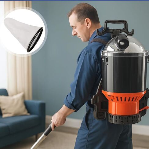 Replacement Filter Compatible with Hoover C2401 commercial backpack vacuum – fits hoover backpack vacuum bags and hoover vacuum filters for shoulder vac pro – Part Number 2KE2110000 in Kuwait