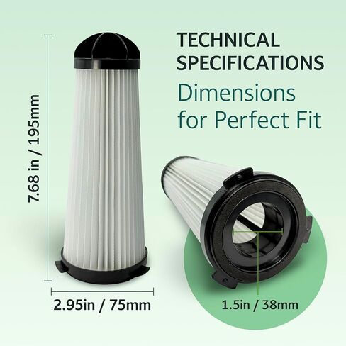 Replacement Filter Compatible with Hoover C2401 commercial backpack vacuum – fits hoover backpack vacuum bags and hoover vacuum filters for shoulder vac pro – Part Number 2KE2110000 in Kuwait