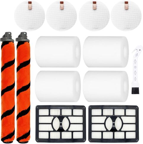 13 حزمة ZU780 ZU782 ZU785 مجموعة ملحقات متوافقة مع Shark Rotator Pro DuoClean Lift-Away ZU780 ZU782 ZU785 ZU782NP أجزاء بديلة للمكنسة الكهربائية المستقيمة 1395FC831 XFF500 XHF500 in Saudi Arabia