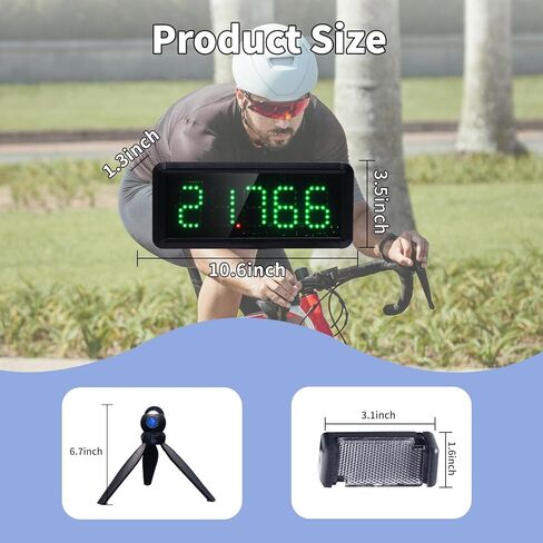 مؤقت ليزر لاسلكي لسباقات السرعة مع مصدر بطارية، نظام توقيت داش 40 ياردة لتدريب السرعة، مؤقت إلكتروني للسباقات مع ساعة توقيت للعبة تدريب السرعة in Kuwait