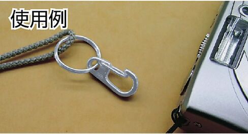 TRUSCO TMPW-0 Mini Clip with Double Ring, Stainless Steel, 0, Pack of 2 in Saudi Arabia