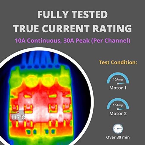 Cytron 10Amp 7V-30V DC Motor Driver for R/C (2 Channels) MDDRC10 in Kuwait