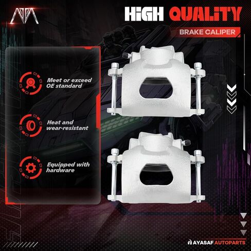 MAYASAF 184044+184043 Front Disc-Cliper for Chevy 1969-74 Nova/1969 Camaro ، 73-74 Buick Apollo ، 73-74 Olds Omega ، 71-74 Ventura in Saudi Arabia