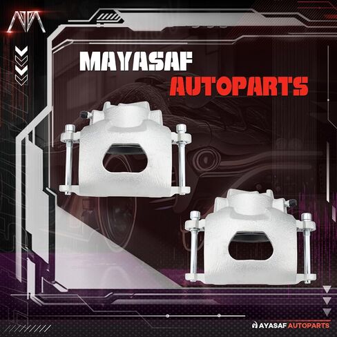 MAYASAF 184044+184043 Front Disc-Cliper for Chevy 1969-74 Nova/1969 Camaro ، 73-74 Buick Apollo ، 73-74 Olds Omega ، 71-74 Ventura in Saudi Arabia