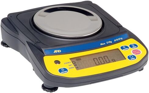 Lab Balance, A&D Weighing EJ-200 Newton Series, 210 Grams x 0.01 Grams NEW !! (Measures in G, OZ, OZT, CT, DWT, GN) in Kuwait
