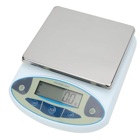 Oumefar Lab Scale, Accuracy 10kg 0.1g Electronic Balance Lab Analytical Digital Accurate Balance Portable Weighing Scale for Laboratory and Outdoor Use (US Plug) in Saudi Arabia