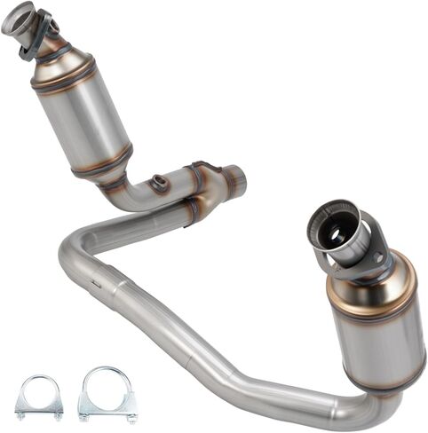 SIZZER Catalytic Converter Flex Exhaust Pipe Compatible With 1997-2001 Camry 1999-2001 Solara 2.2L Replace 0995701, 326145, 0965701, 55537, 40244, 58052,88082 (EPA Compliant) in Saudi Arabia