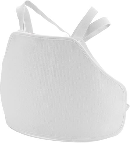 Fencing Chest Guard, FIE Certified Chest Protector, High Strength Plastic Ergonomic Guard with Cushioning Design, Ideal for Men Fencers in Training & Competition (L) in Kuwait