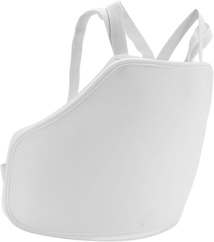 Fencing Chest Guard, FIE Certified Chest Protector, High Strength Plastic Ergonomic Guard with Cushioning Design, Ideal for Men Fencers in Training & Competition (L) in Kuwait