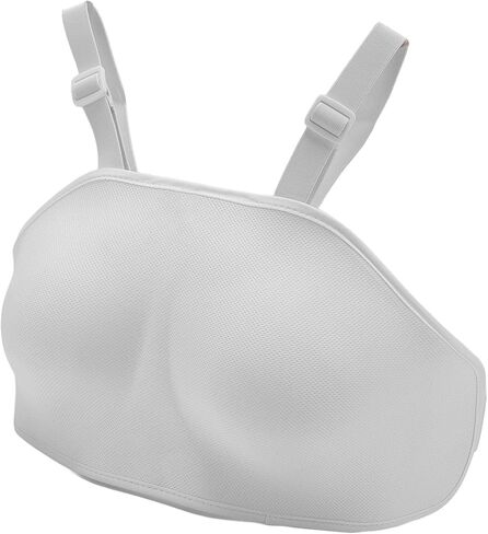 SUNGOOYUE Fencing Chest Protector, Double Soft Layer Plastic Breast Guard for Women Men, with Ergonomic Design and Lightweight Comfort, for Foil Epee Sabre Sports Training Competition (Common) in Saudi Arabia