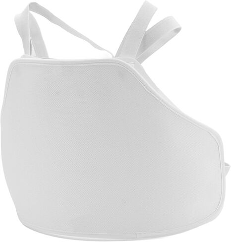 Fencing Chest Guard, FIE Certified Chest Protector, High Strength Plastic Ergonomic Guard with Cushioning Design, Ideal for Men Fencers in Training & Competition (XL) in Kuwait